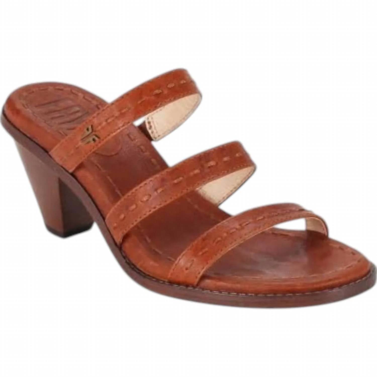 New Frye Women's Estelle Sandals In Cognac